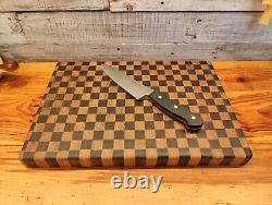 End Grain Cutting Board 10.5in x 16in 1 3/8 Thick Butcher Block Chopping