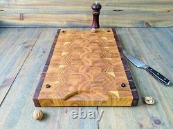 End Grain Cutting Board, Butcher Block Cutting Board 20x14x2 50? 35? 5cm