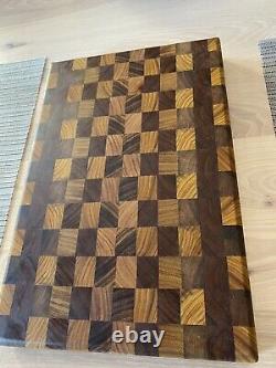 End Grain/Exotic Wood Butcher Block Cutting Board-professional Quality