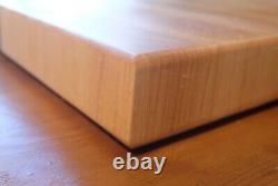 End grain butchers block cutting board. Maple. Custom Made To Order
