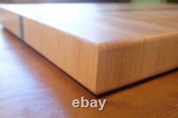 End grain butchers block cutting board. Maple. Custom Made To Order