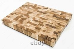 Extra Large 19 5/8 x 15 3/4 Canadian Maple End Grain Chopping Butcher Block