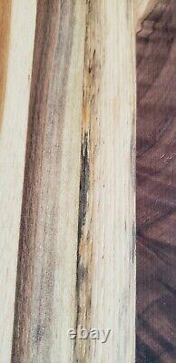 Extra Large Edge Grain Hickory Wood Chef Cutting Charcuterie Board Butcher Block