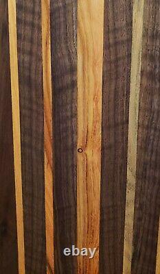 Extra Large Edge Grain Wood Cutting Charcuterie Board Butcher Block 21 X 11 X1.5
