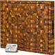 Extra Large End Grain Butcher Block Cutting Board 2 Thick Made Of Teak Wood