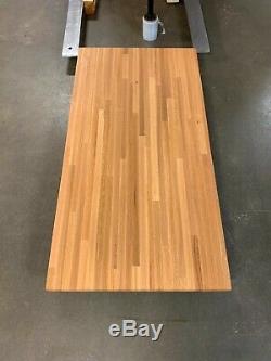 Forever Joint Red Oak Butcher Block Table & Workbench -1.5 x 30 x Custom Sizes