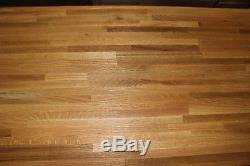 Forever Joint Red Oak Butcher Block Top 1-1/2x26x38 Wood Kitchen Countertop