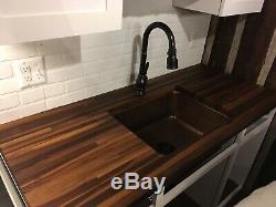 Forever Joint Walnut Butcher Block Counter Top (1.5 x 26 x Custom Sizes)
