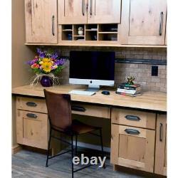 HARDWOOD REFLECTIONS Butcher Block 4' x 30' Countertop Solid Wood Eased Edge