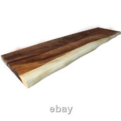 HARDWOOD REFLECTIONS Butcher Block Bar Countertop Live Edge Mineral Oiled Stain