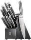 Henckels Graphite Forged Knife Set 13 Pc With Wood Butcher Block