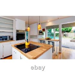 Hampton Bay Butcher Block Countertop 4ft. X 25in. Engineered Birch Wood Finished