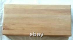 Handmade Butcher Block Poplar Wood Cutting Board / Heavy Duty