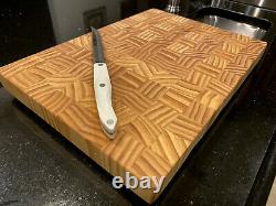 Handmade End Grain Cutting Board Butcher Block