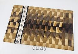 Hardwood Cutting Board End Grain Hand Crafted Butcher block 16.5 X 11X 1.25