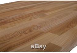 Hardwood Reflections Butcher Block Countertop Antimicrobial Wood Unfinished Ash