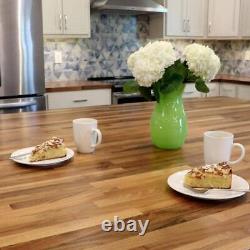 Hardwood Reflections Butcher Block Countertops Wood Unfinished European Walnut