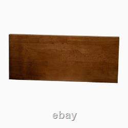 Hardwood Reflections Decorative Shelving 72W Solid Wood Butcher Block Shelf