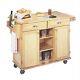 Home Styles Furniture Napa Kitchen Cart In Natural Finish