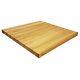 Homeproshops Wood Butcher Block Cutting Board 1-1/2 X 25 X 25 Solid Maple