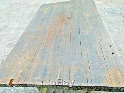 Industrial Kitchen Island / Table. 2 3/4'' Thick wood. Butcher Block Work Table