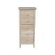 International-concepts Lingerie Drawer Chest Euro Glides Butcher Block Top Wood