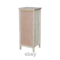 International-Concepts Lingerie Drawer Chest Euro Glides Butcher Block Top Wood