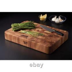 Ironwood Kitchenware 3 H x 20 W x 14 L Hand Wash Only Wooden Cutting Board