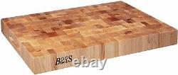 John Boos Block CCB2015-225 20 x 15 End Grain Wood Reversible Chopping Block