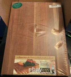 John Boos & Co. Reversible Cherry Cutting Board with Grips 20x15x1.5 NEW