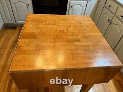 John Boos Maple Butcher Block 30 X 30 X 34 Tall