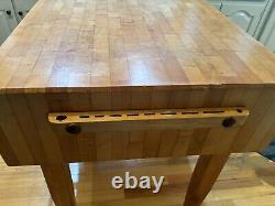 John Boos Maple Butcher Block 30 X 30 X 34 Tall