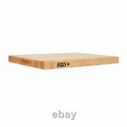 John Boos R03 Maple Wood Reversible Cutting Board with Butcher Block Oil