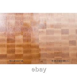 John Boos Reversible 18 Cutting Board with16oz Mystery Butcher Block Oil (3 Pack)