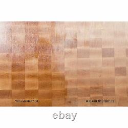 John Boos Reversible 20 Cutting Board with16oz Mystery Butcher Block Oil (3 Pack)
