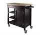 Kitchen Carts And Island Appliance On Wheels Small And Workstation Butcher Block