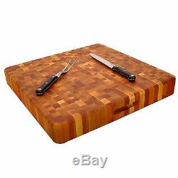 Kitchen Wood Chopping Board for Cutting made in Butcher Block Hardwood