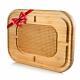 Large Butcher Block Cutting Board Bamboo Chopping Block For Carving Turkey