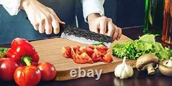 Large Butcher Block Cutting Board Bamboo Chopping Block for Carving Turkey