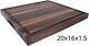 Large Cutting Board From American Walnut A Reversible Butcher Block, New