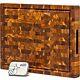 Large End Grain Butcher Block Cutting Board 2 Thick Made Of Teak Wood