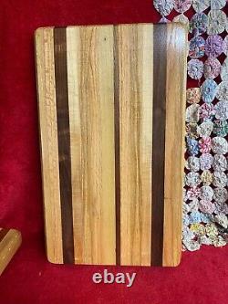 Large Handmade Butcher Block Cutting Board Various Woods Your Choice Heavy Duty