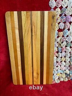 Large Handmade Butcher Block Cutting Board Various Woods Your Choice Heavy Duty