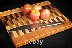 Large Walnut Maple Cherry End Grain Cutting Board Butcher Block Kitchen Gift