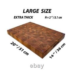 Large Wood cutting boards for kitchen Wooden butcher block Cutting board Pure