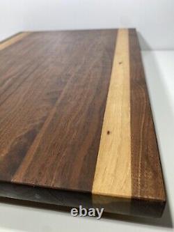 Large butcher block cutting board