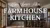 Luxury With Rustic Charm Modern Farmhouse Kitchen Design With Vintage Rustic Touch