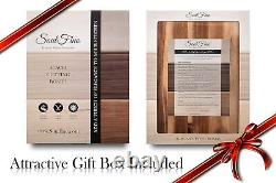 PREMIUM ACACIA Cutting Board & Professional Heavy Duty Butcher Block withJuice G