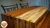 Pallet Wood Butcherblock Countertop That Pivots Bar Top Dining Table