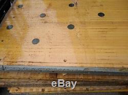 Reclaimed Bowling Alley Wood Pin Sections Vintage Upcycle Mancave butcher block